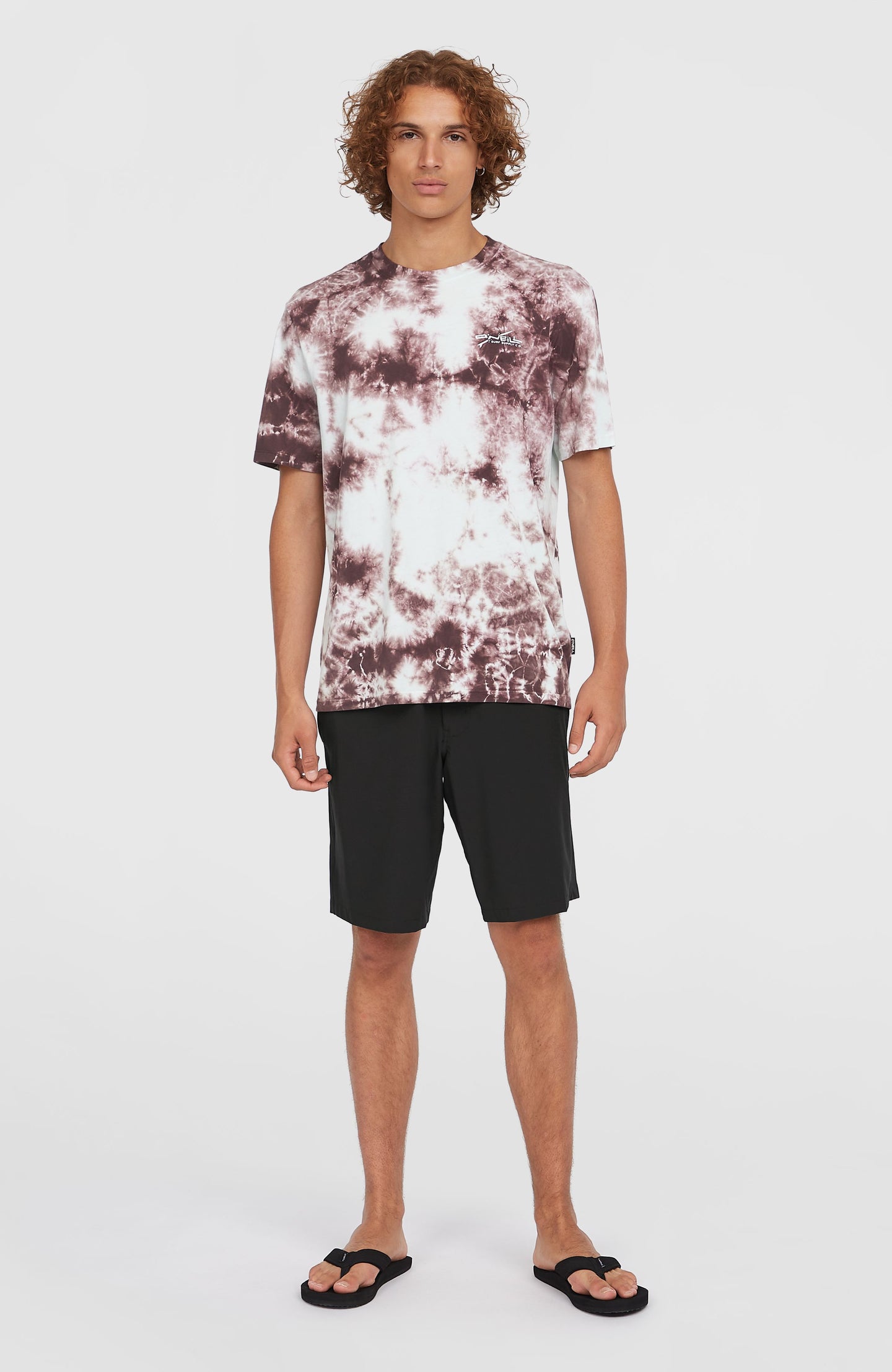 O'Neill Tie Dye Graphic T-Shirt - Purple Tie Dye Print