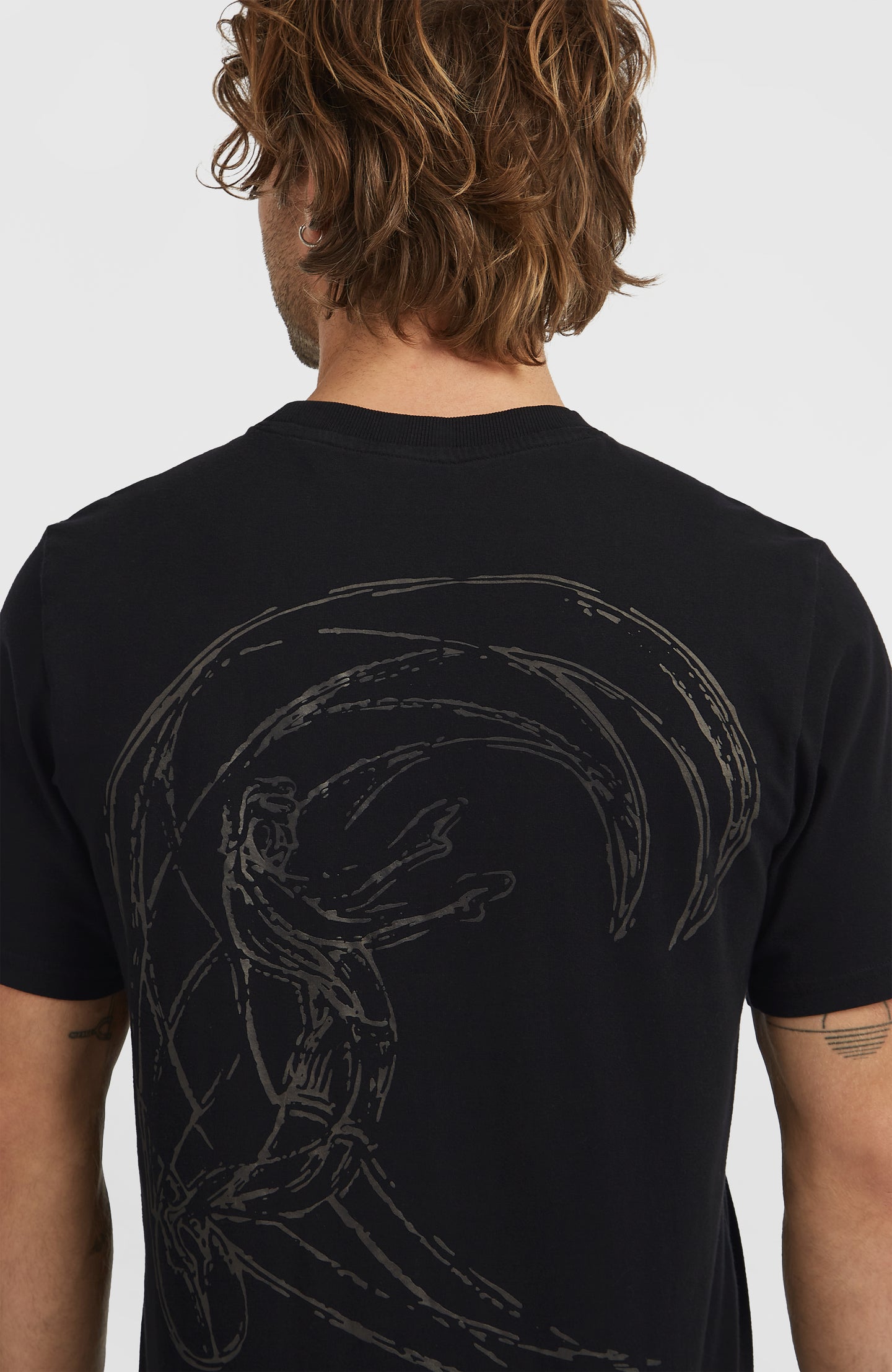 O'Riginals Back Print T-Shirt - Black Out