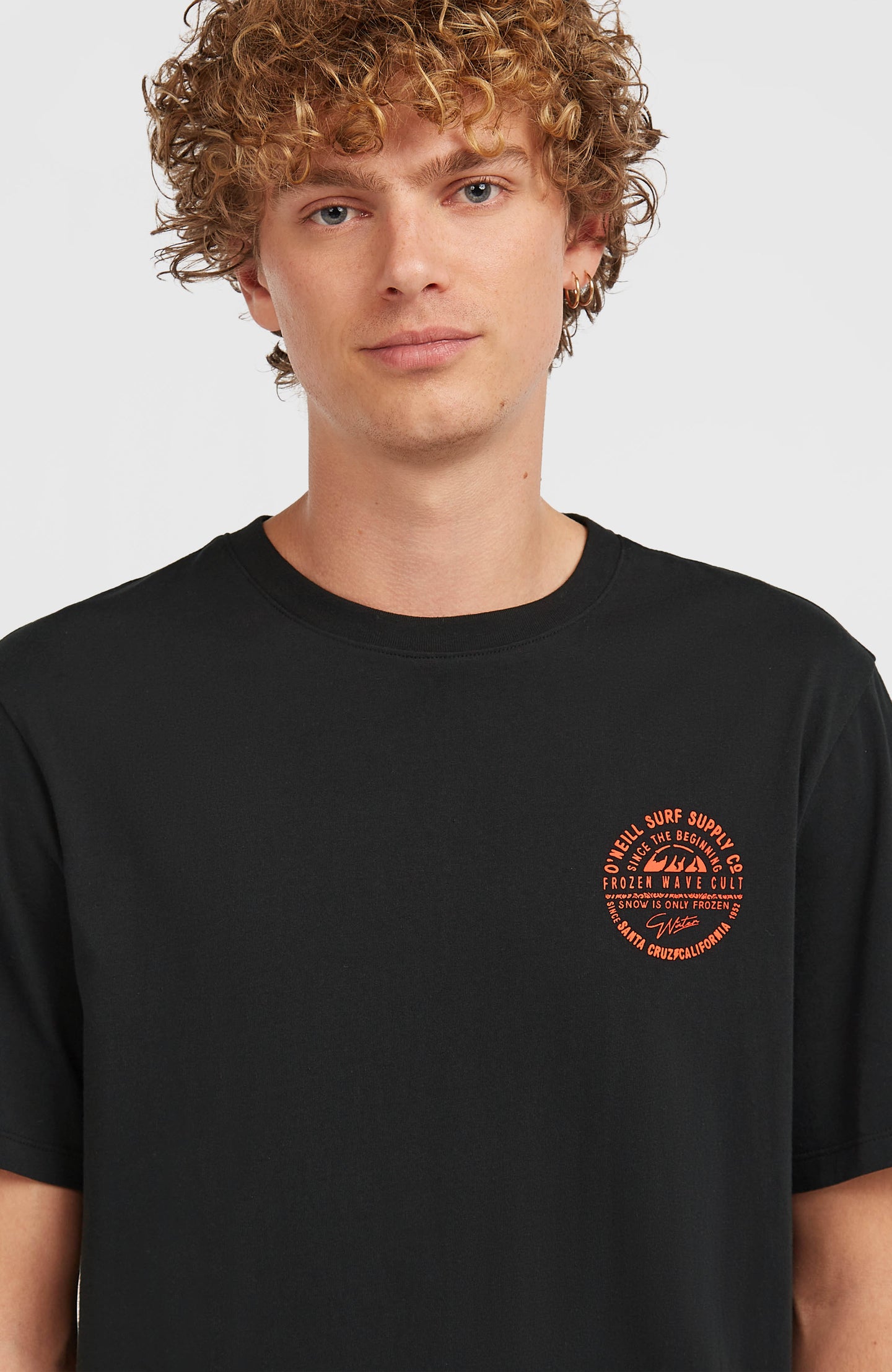 O'Neill Chest Print T-Shirt - Black Out
