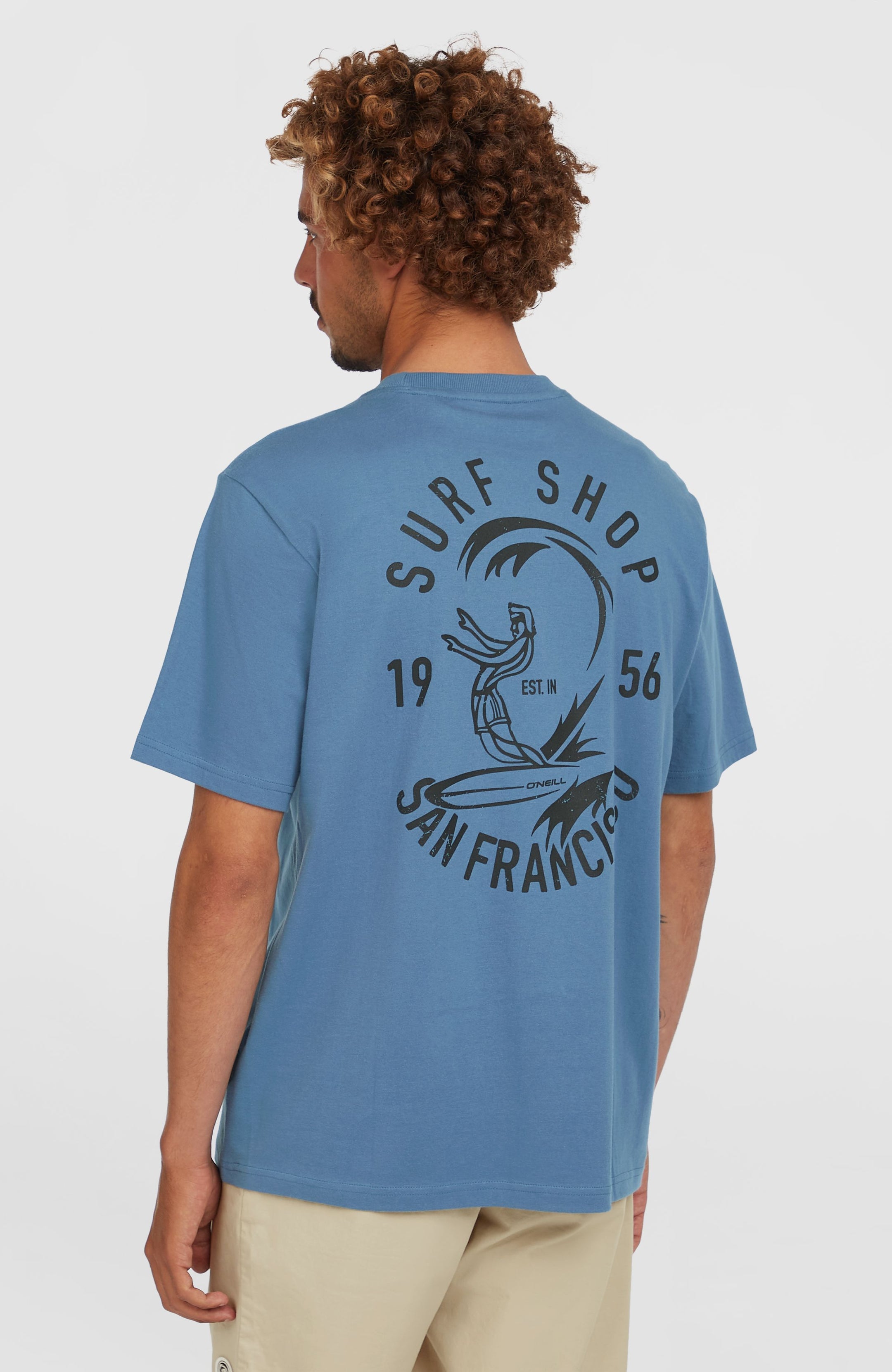 O'Riginals Surf Shop T-Shirt - Copen Blue