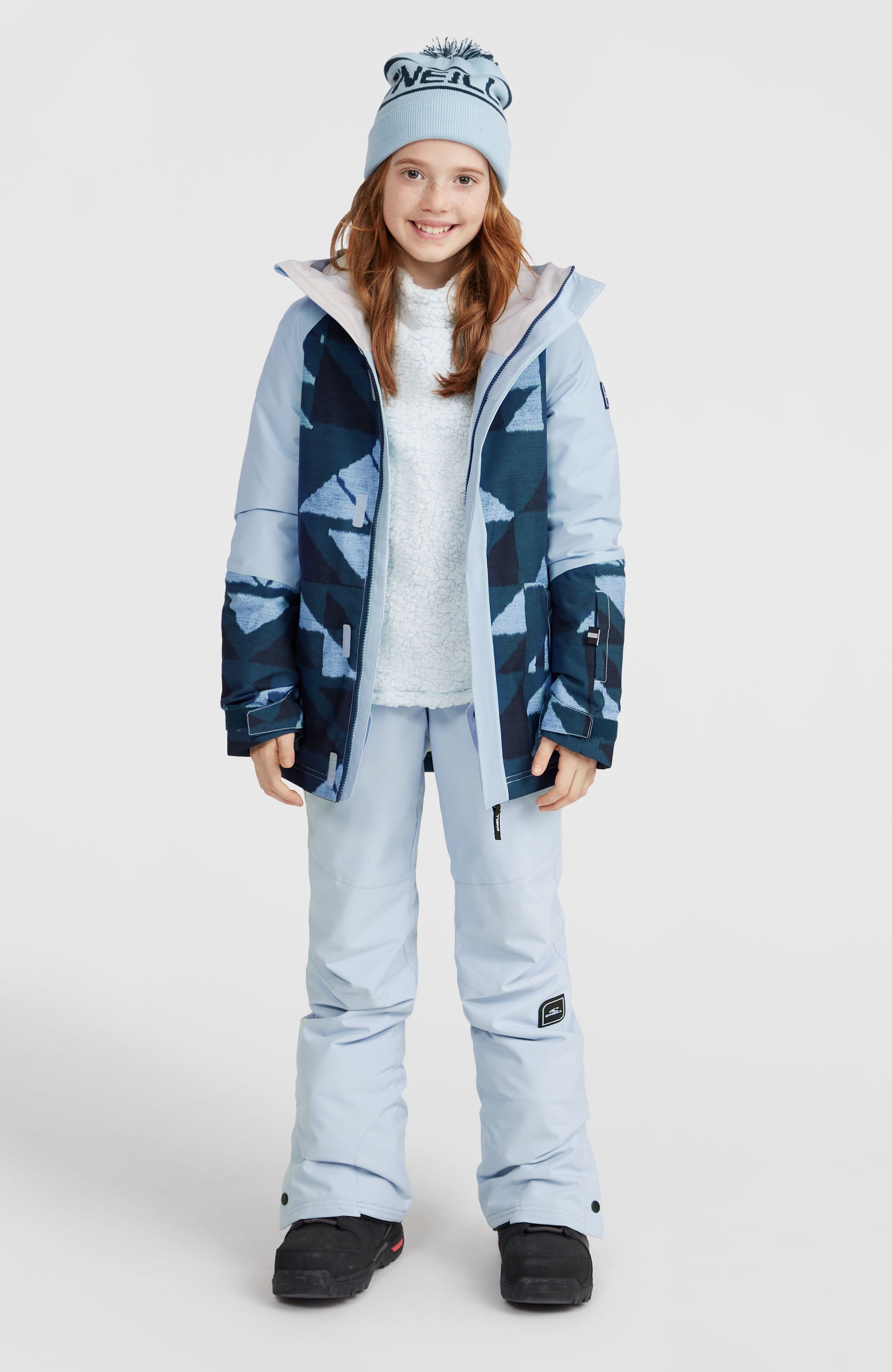 O'Riginals Snow Jacket - Blue Triangle Ikat