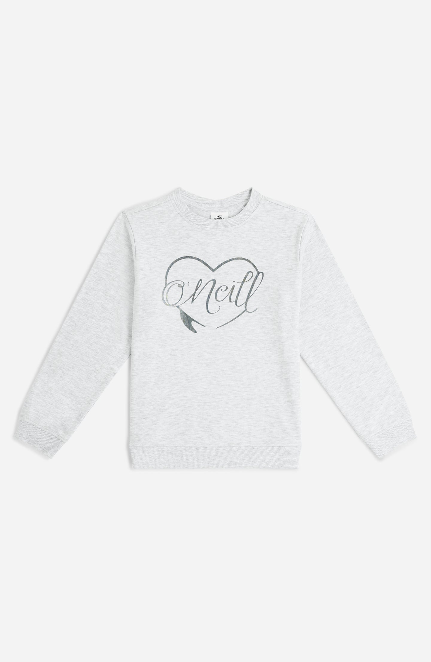 Essentials Crew - White Melange