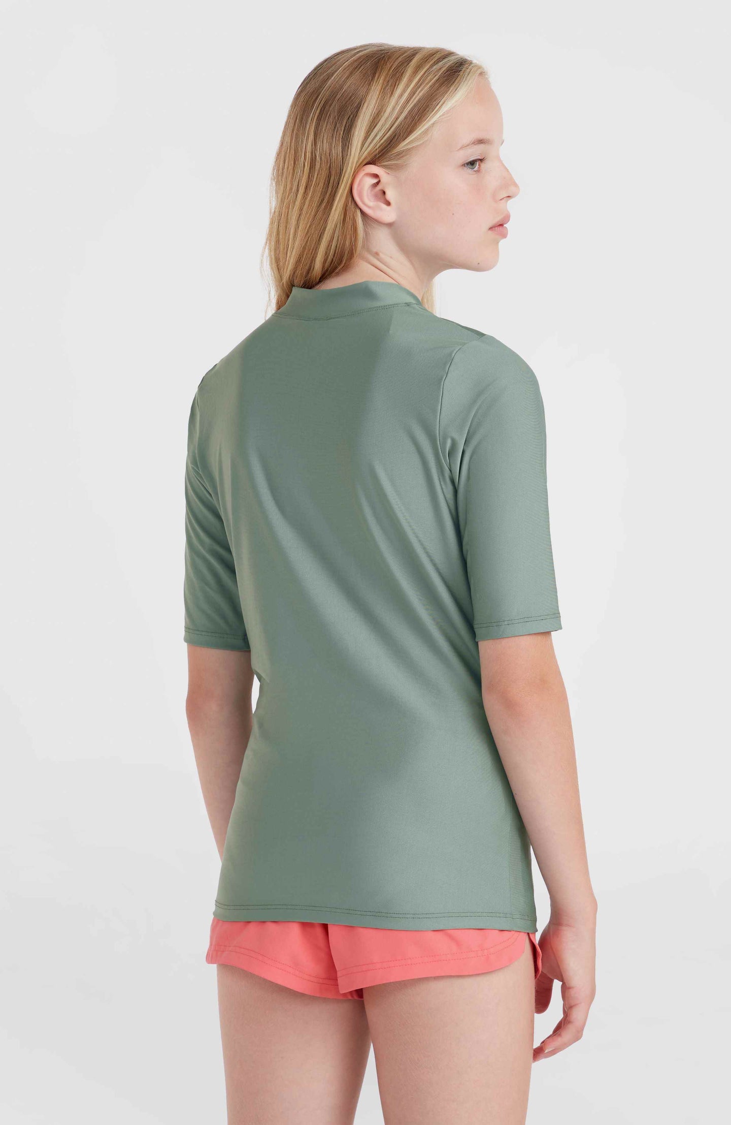 Essentials Anglet Solid 10" Swimshorts - Rose Parade