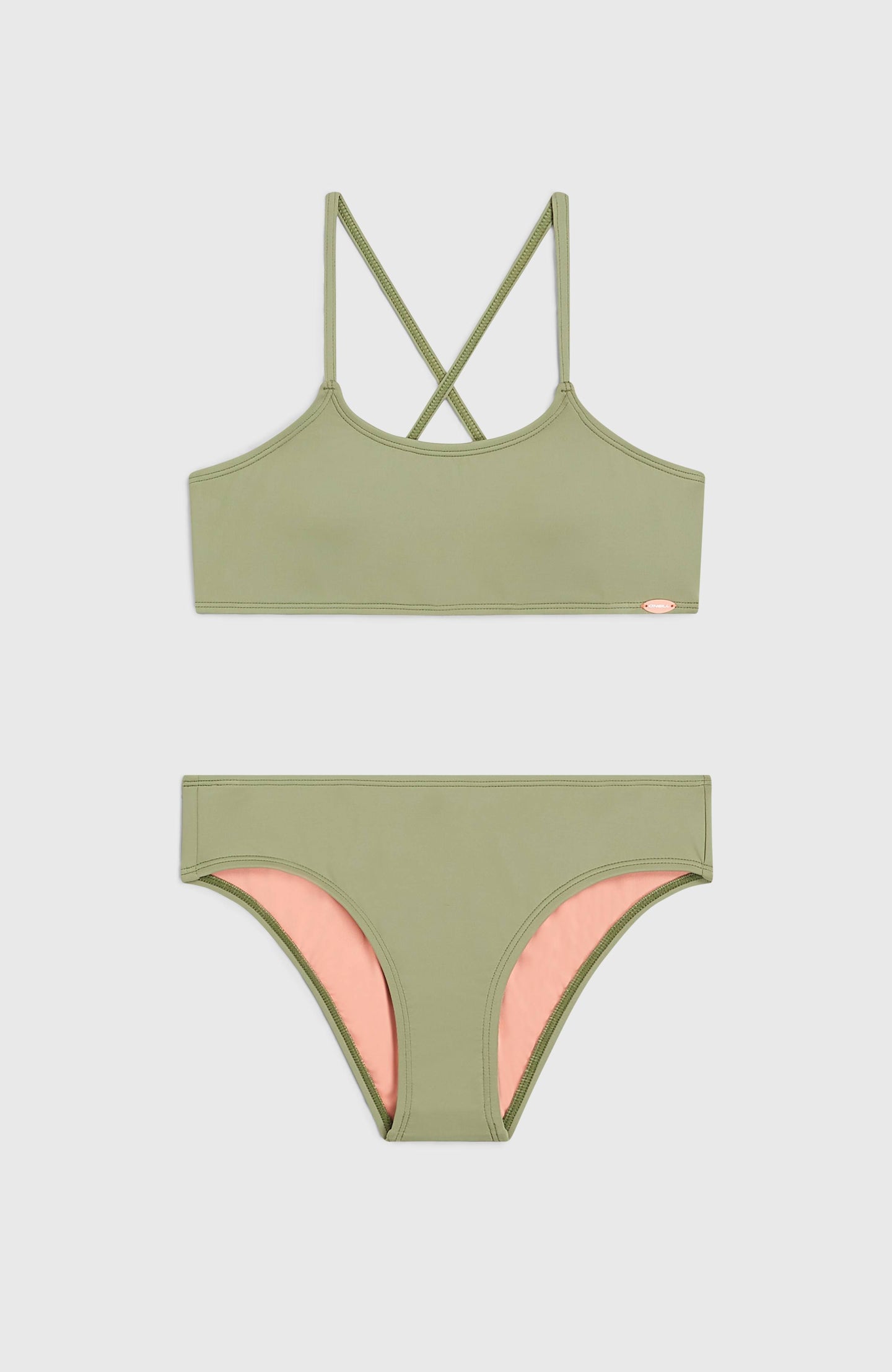 Essentials Bralette Bikini Set - Avery Fern