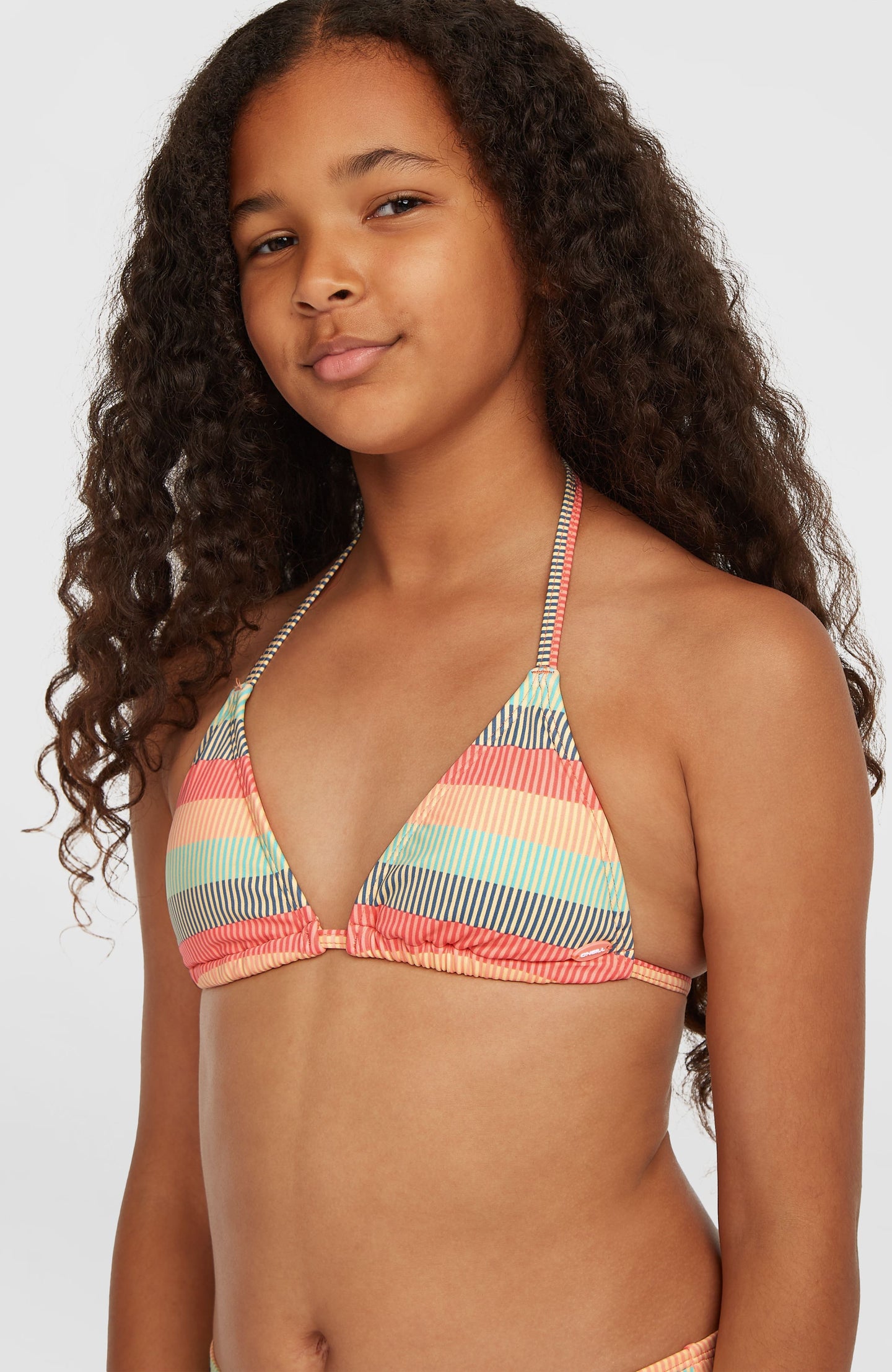 Essentials Triangle Bikini Set - Stipple Stripe