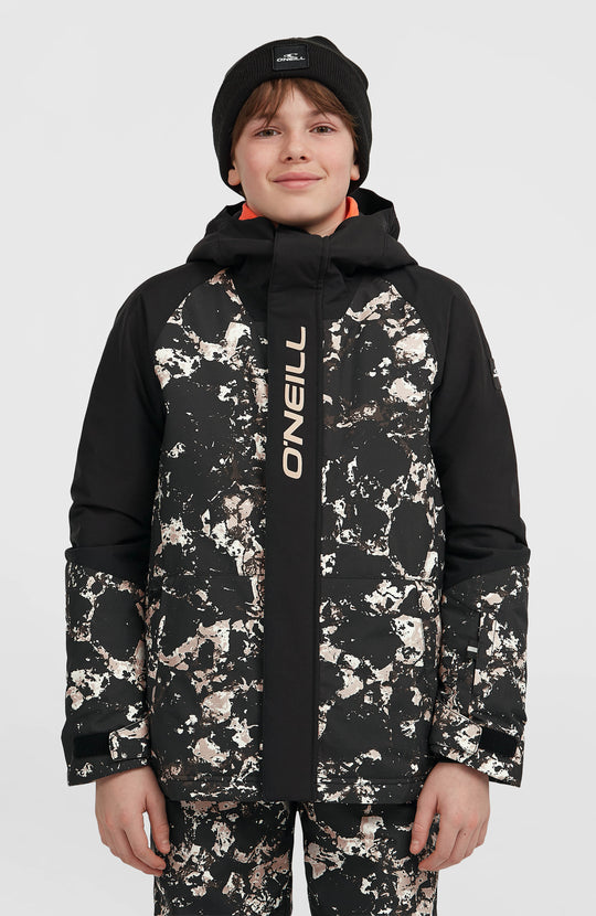 Fwc'Play Snow Jacket - Black/Beige Quarry