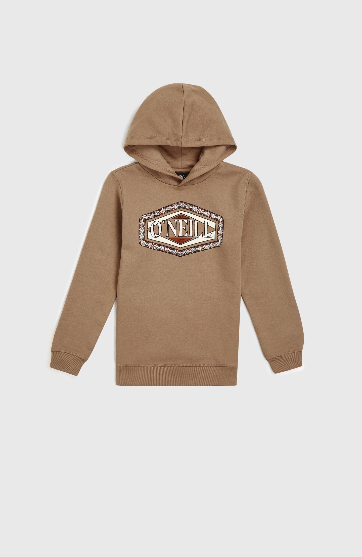 O'Neill Front Print Hoodie - Concrete