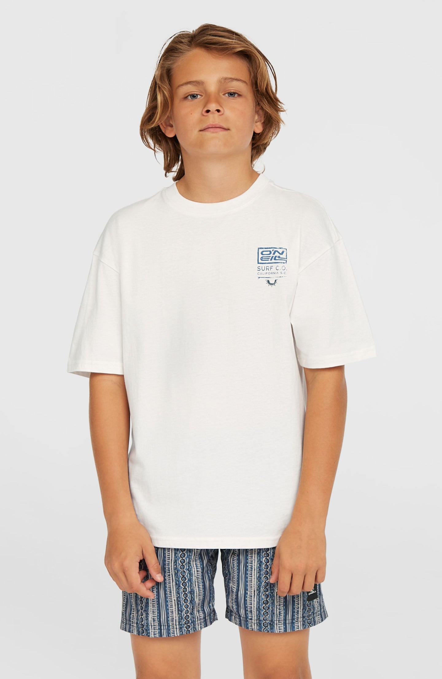 O'Neill Back Print T-Shirt - Snow White