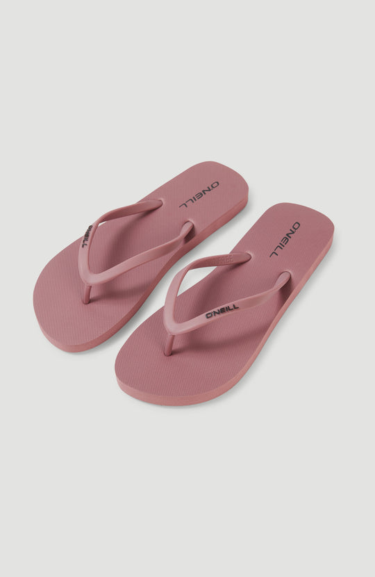 Profile Small Logo Sandals - Ash Rose