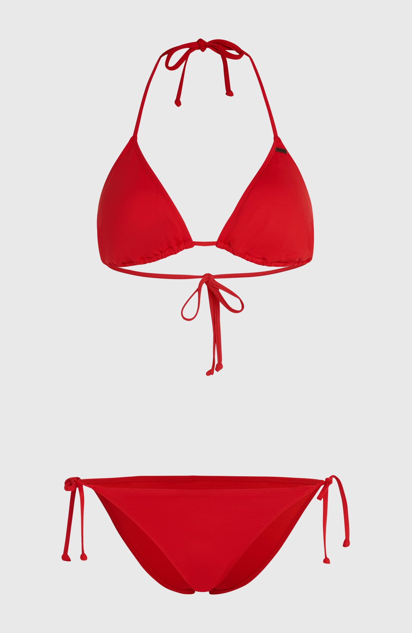 Essentials Capri Bondey Bikini Set - Red Coat