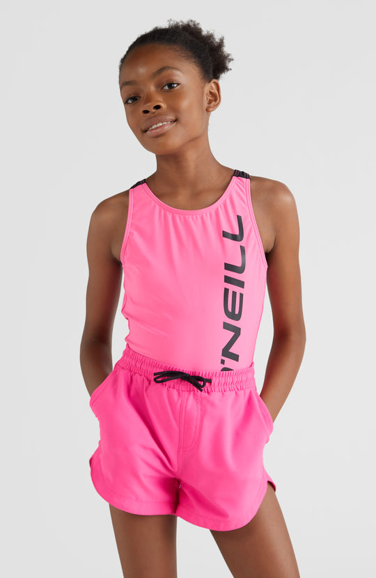 Essentials Anglet Solid Swimshorts - Rosa Shocking