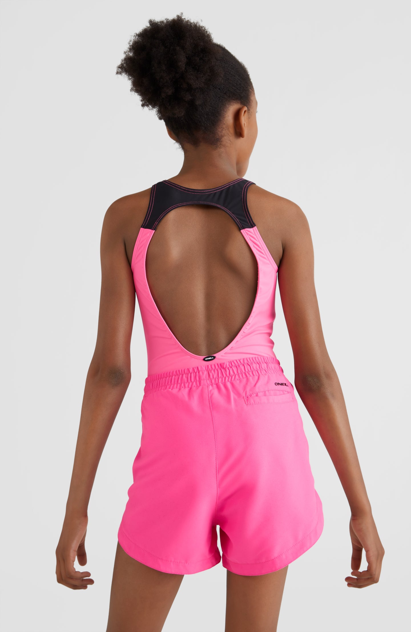 Essentials Anglet Solid Swimshorts - Rosa Shocking