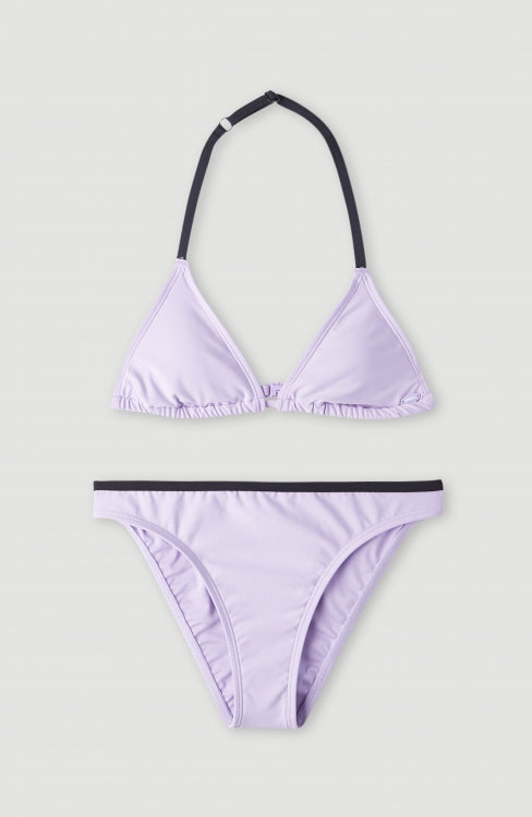 Essentials Triangle Bikini - Purple Rose