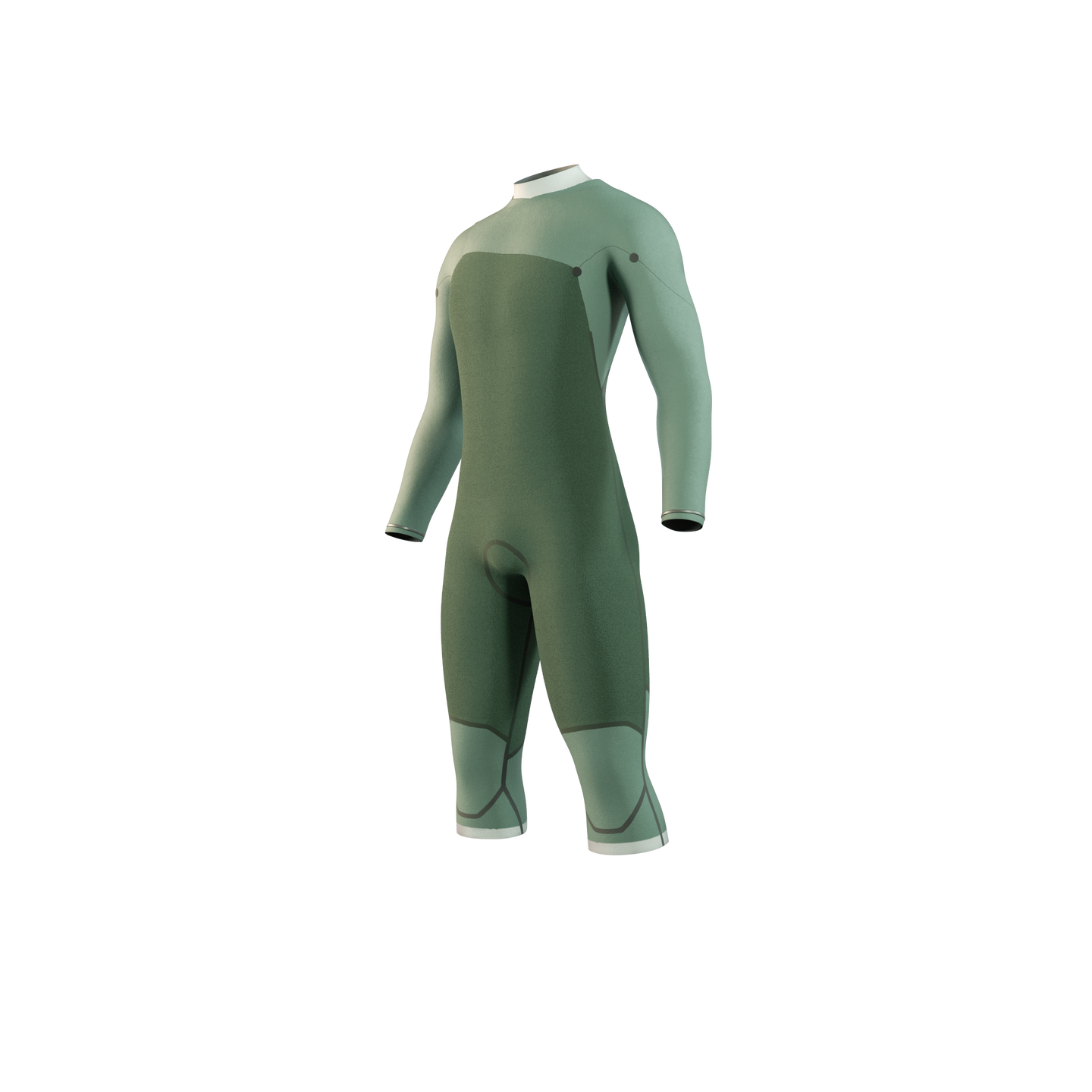 Motion Longarm Shortleg 4/3mm Fzip Mystic