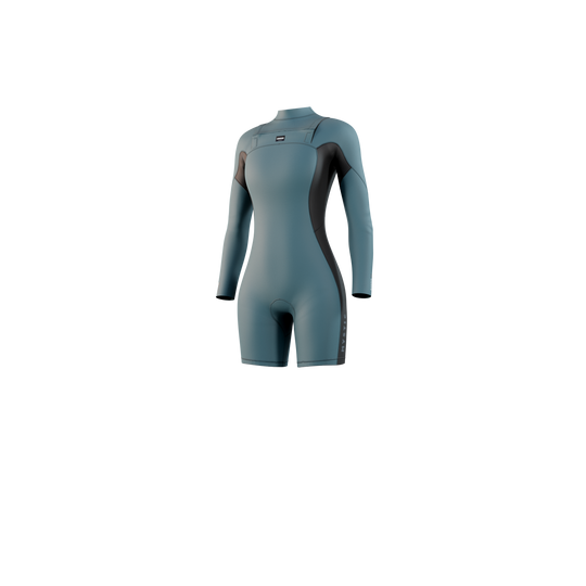 Haven Longarm Shorty 3/2mm Double Fzip Women Mystic