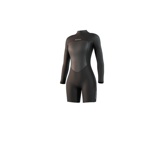 Brand Longarm Shorty 3/2mm Bzip Flatlock Women Mystic