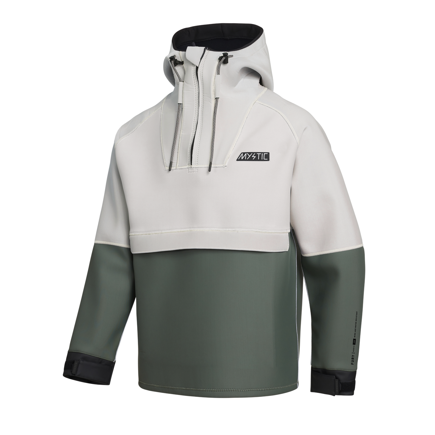 Fury Neoprene Hoodie 3/2mm Mystic