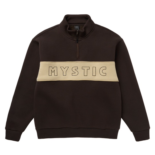 Slate Half Zip Sweat Mystic