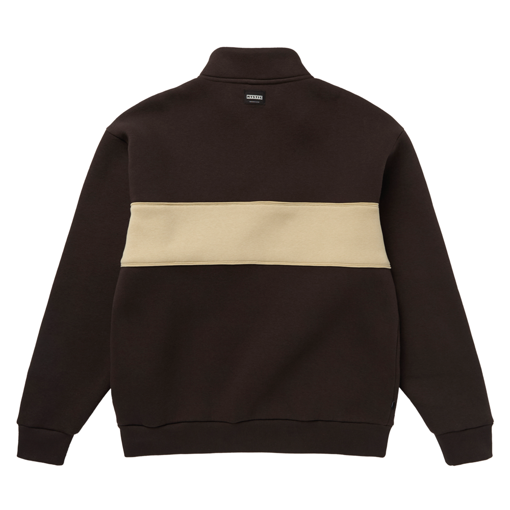 Slate Half Zip Sweat Mystic