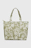 O'Neill Coastal Print Tote - Green Textured Jungle