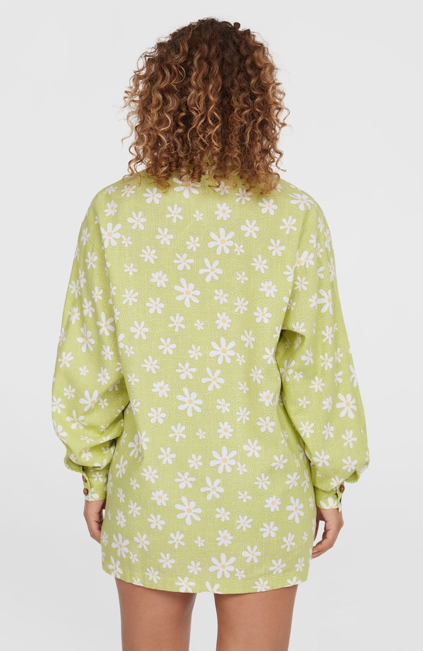 O'Neill Beach Vintage Long Shirt - Green Daisyline