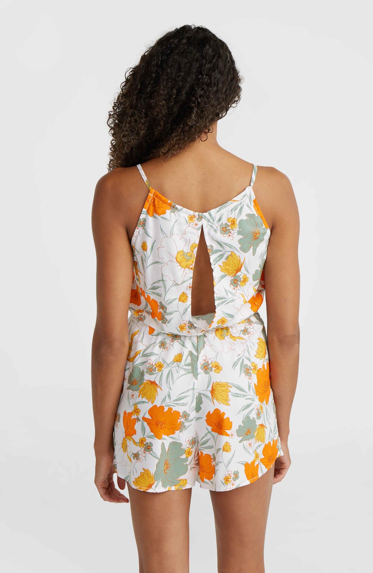 Leina Playsuit - White Bluemchen