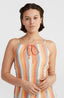 Quorra Maxi Dress - Orange Multistripe