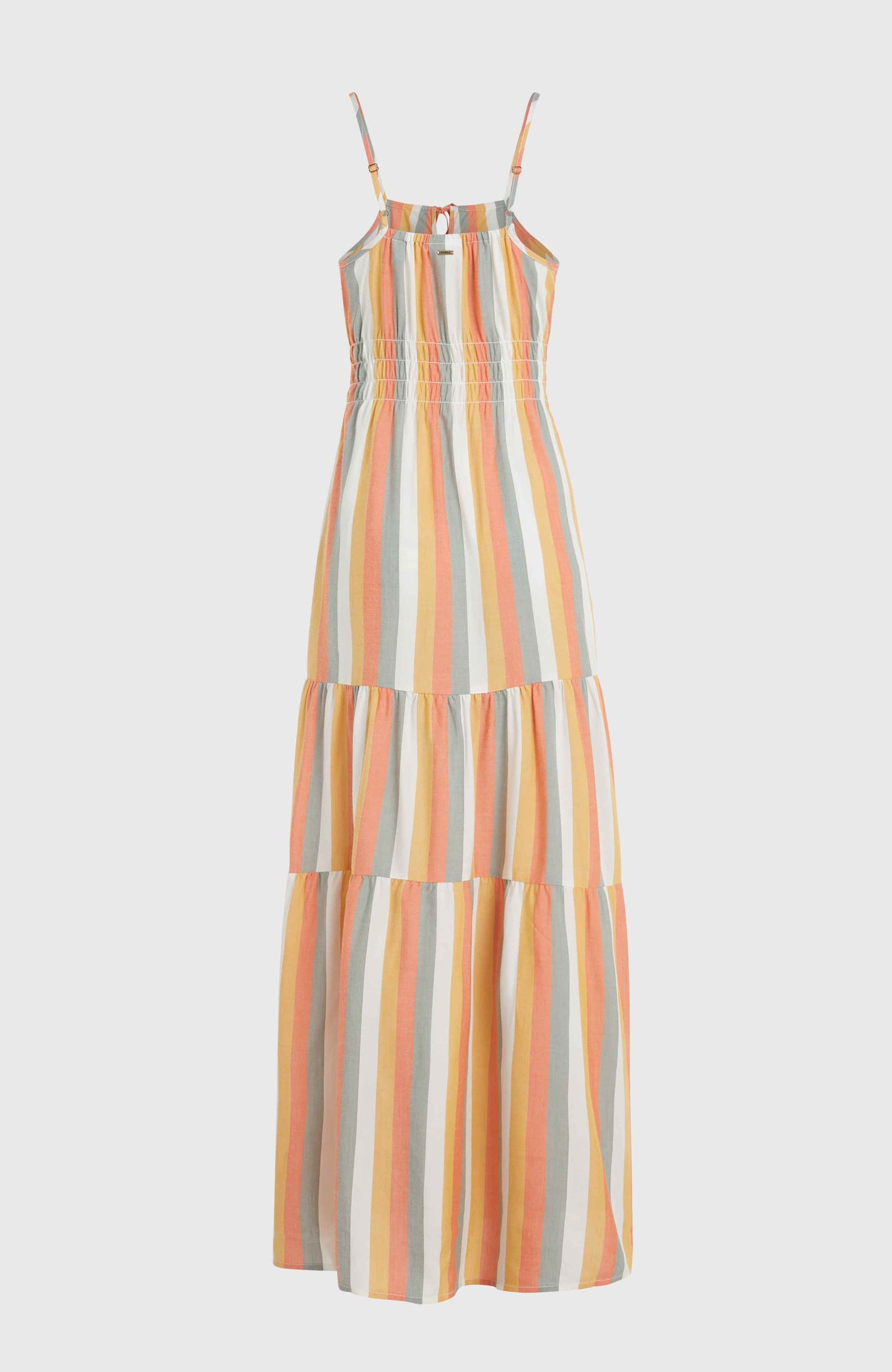 Quorra Maxi Dress - Orange Multistripe