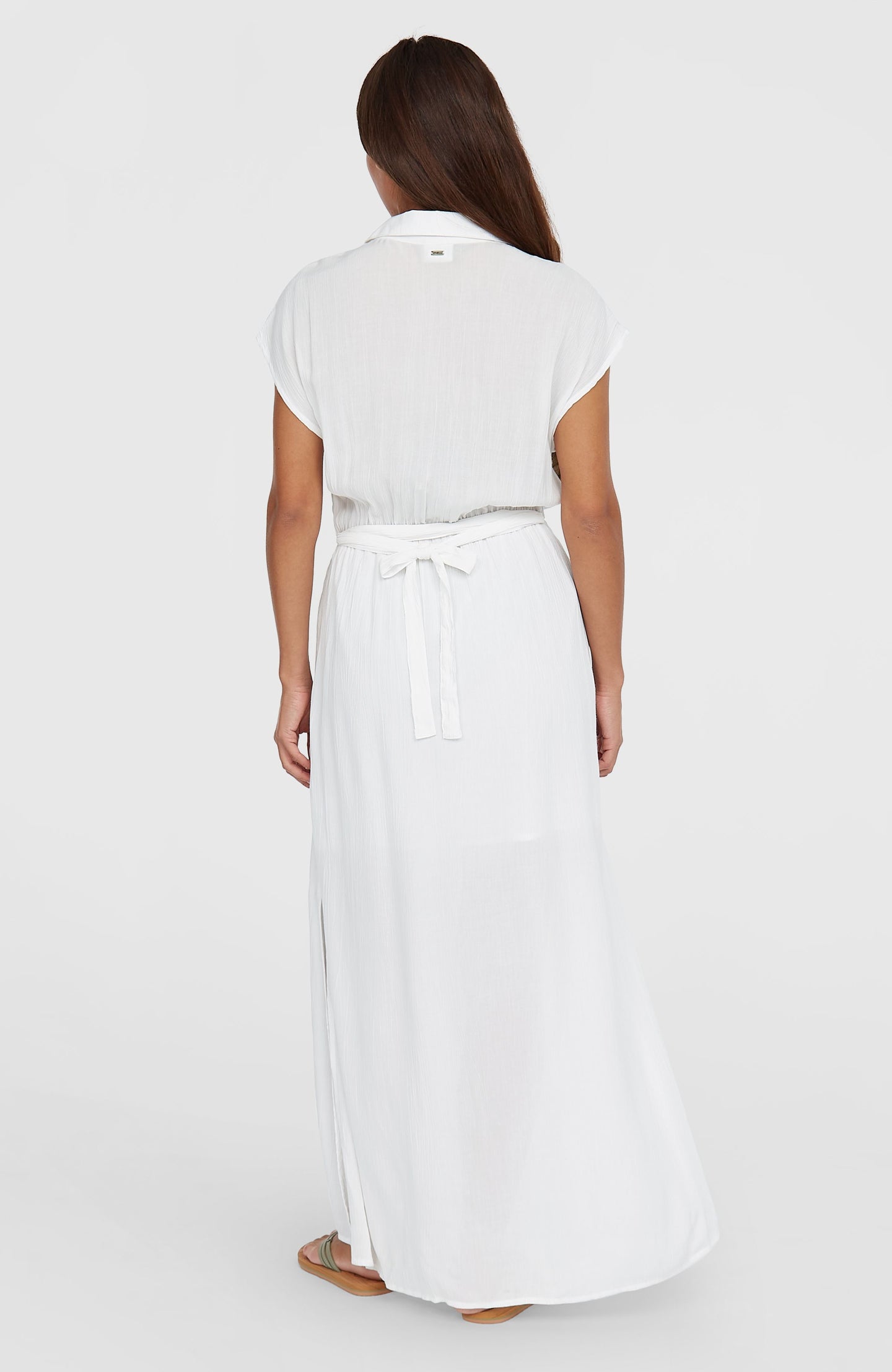 Lori Maxi Shirt Dress - Snow White