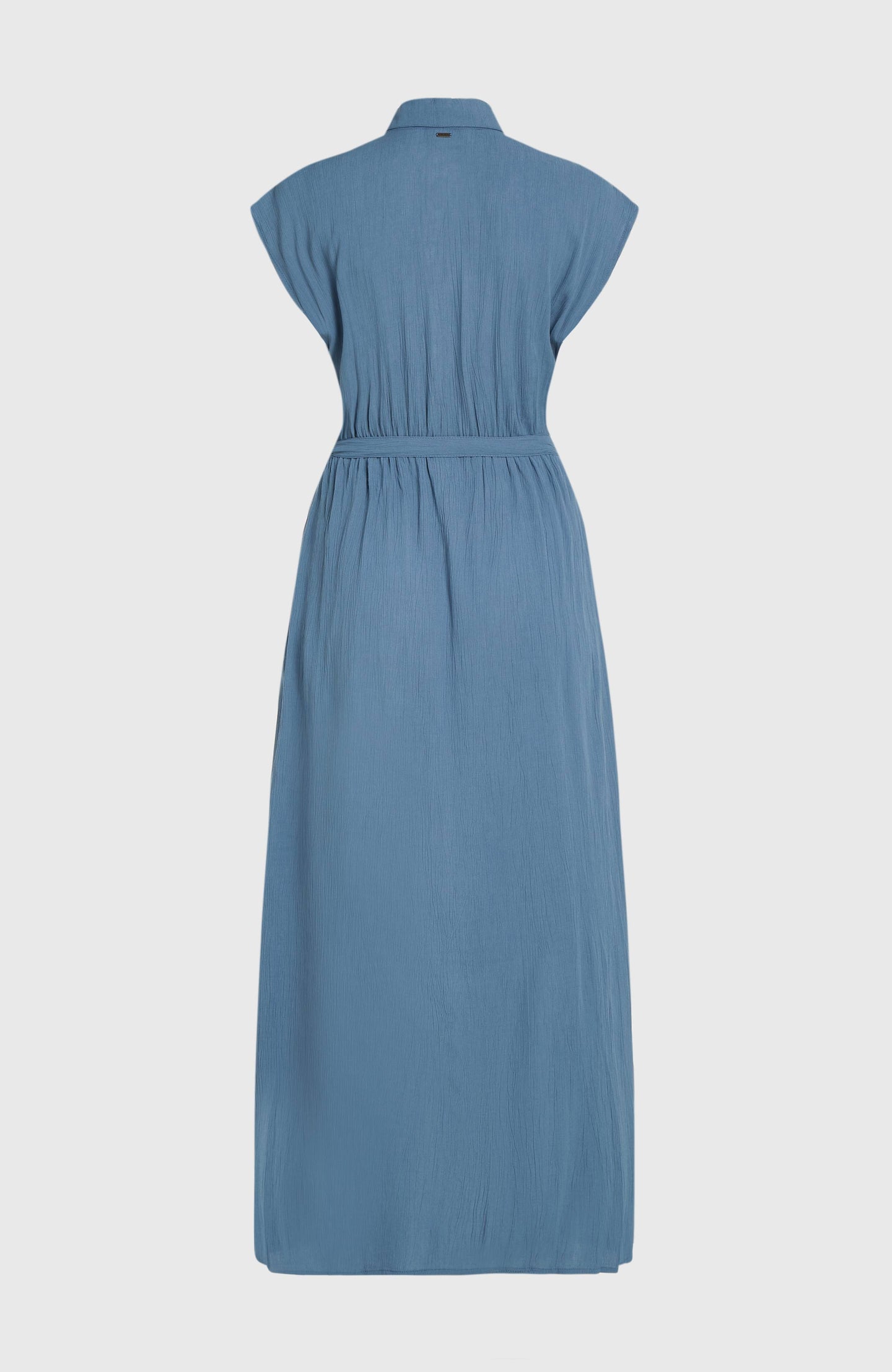 Lori Maxi Shirt Dress - Copen Blue