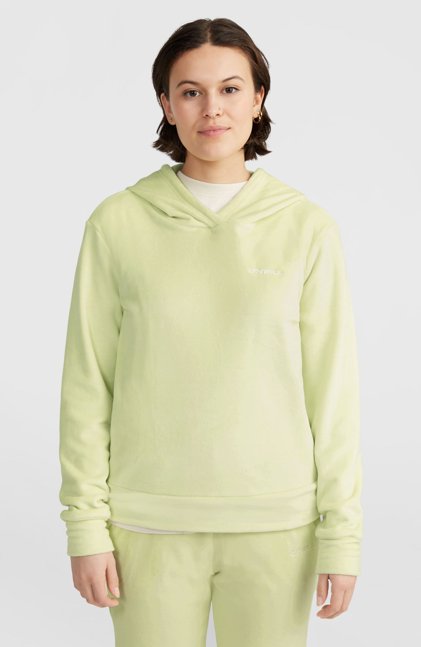 O'Neill Velour Hoodie - Lime Wash