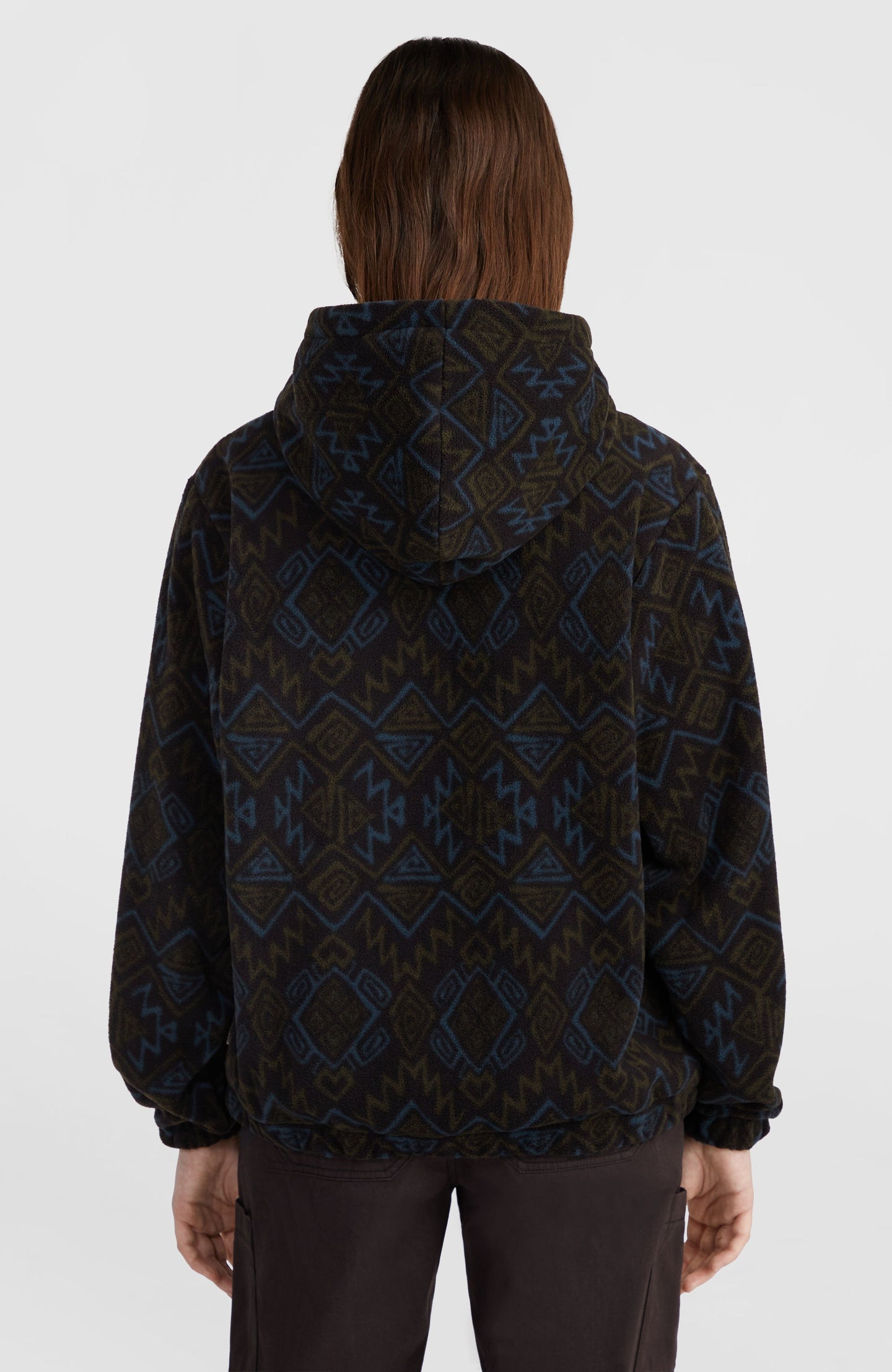 O'Neill Superfleece Hz Hoodie - Black Retro Ikat