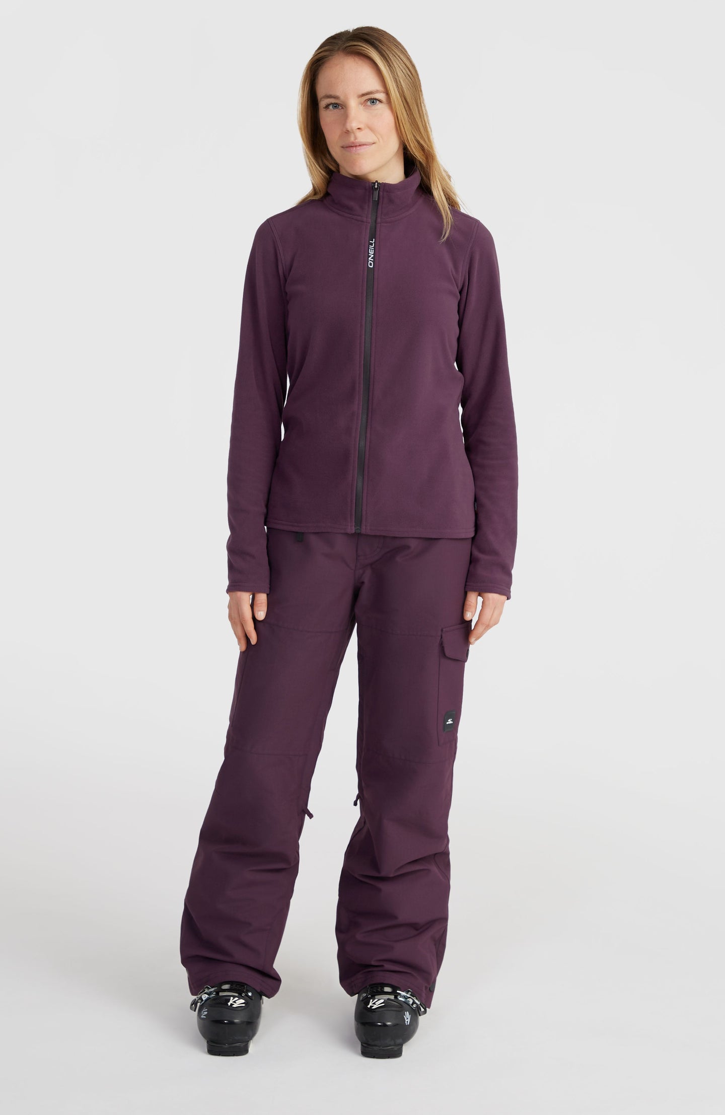 Jack'S Polartec 100 Fz Fleece - Aubergine