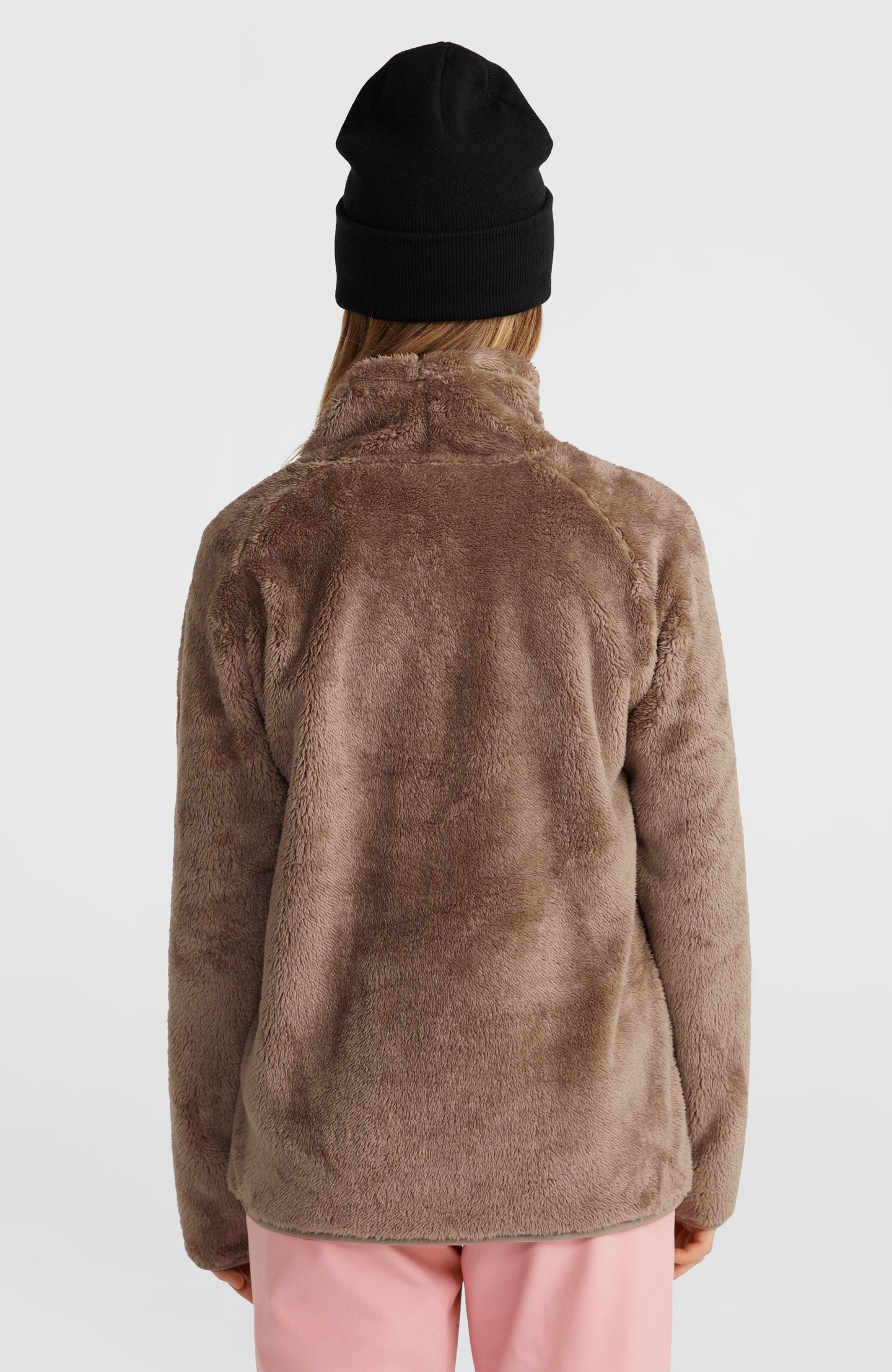 Fuzzy Fleece - Concrete