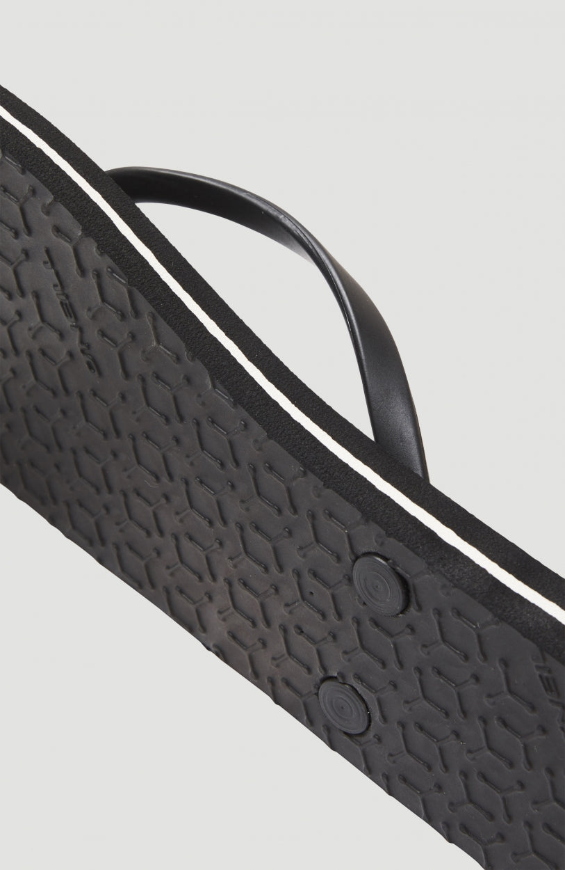 Profile Logo Sandals - Black Out