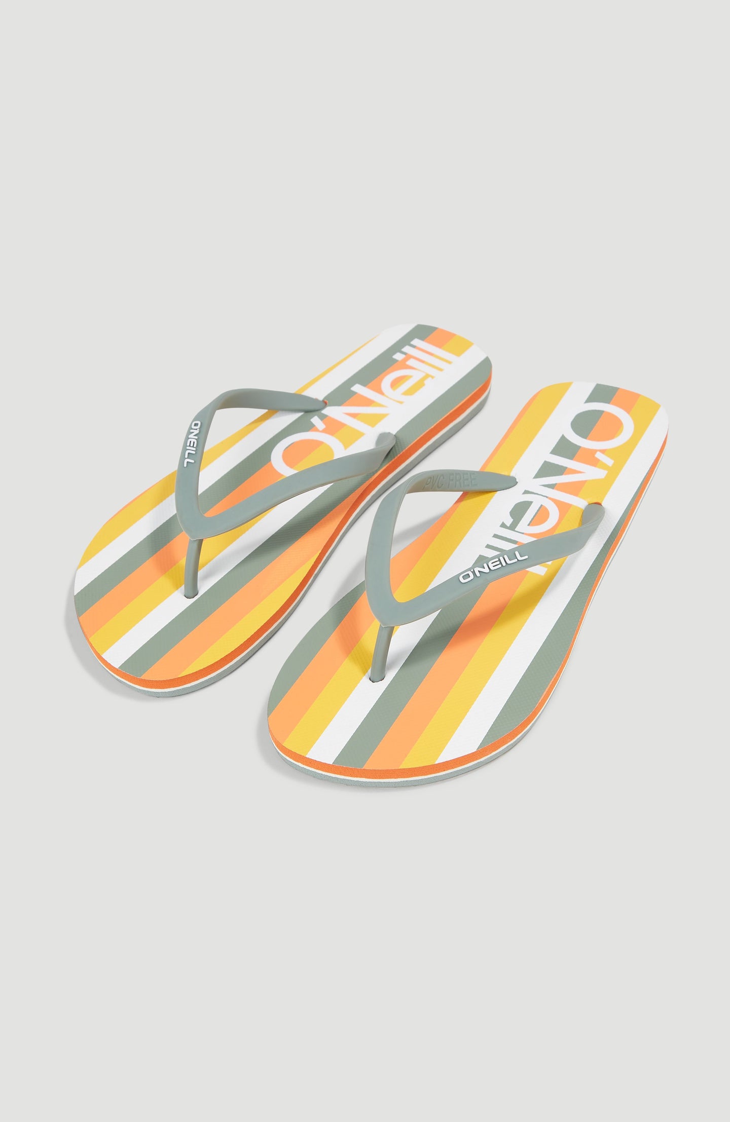 Profile Graphic Sandals - Orange Multistripe