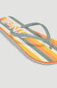Profile Graphic Sandals - Orange Multistripe