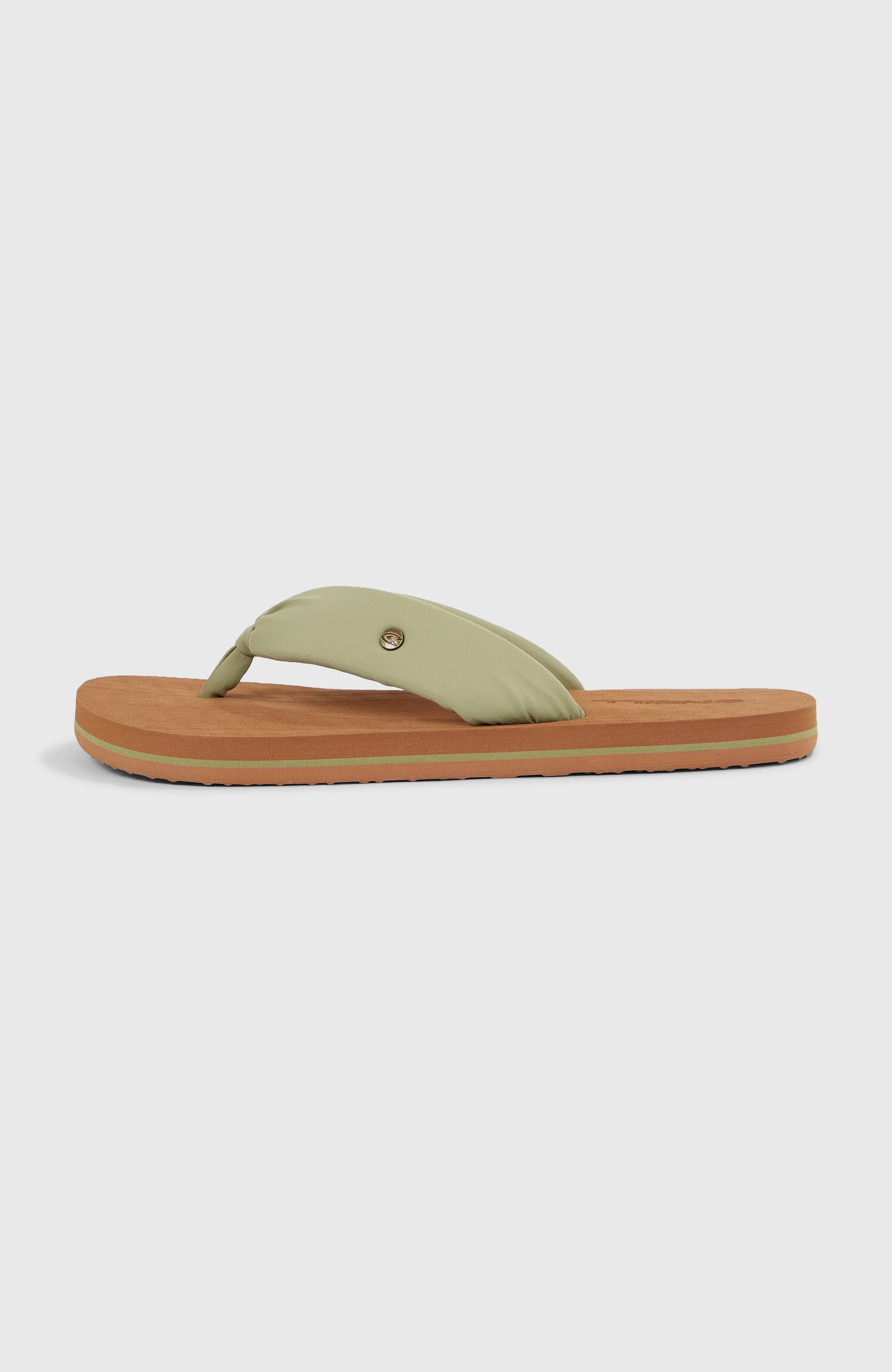 Ditsy Sun Sandals - Avery Fern