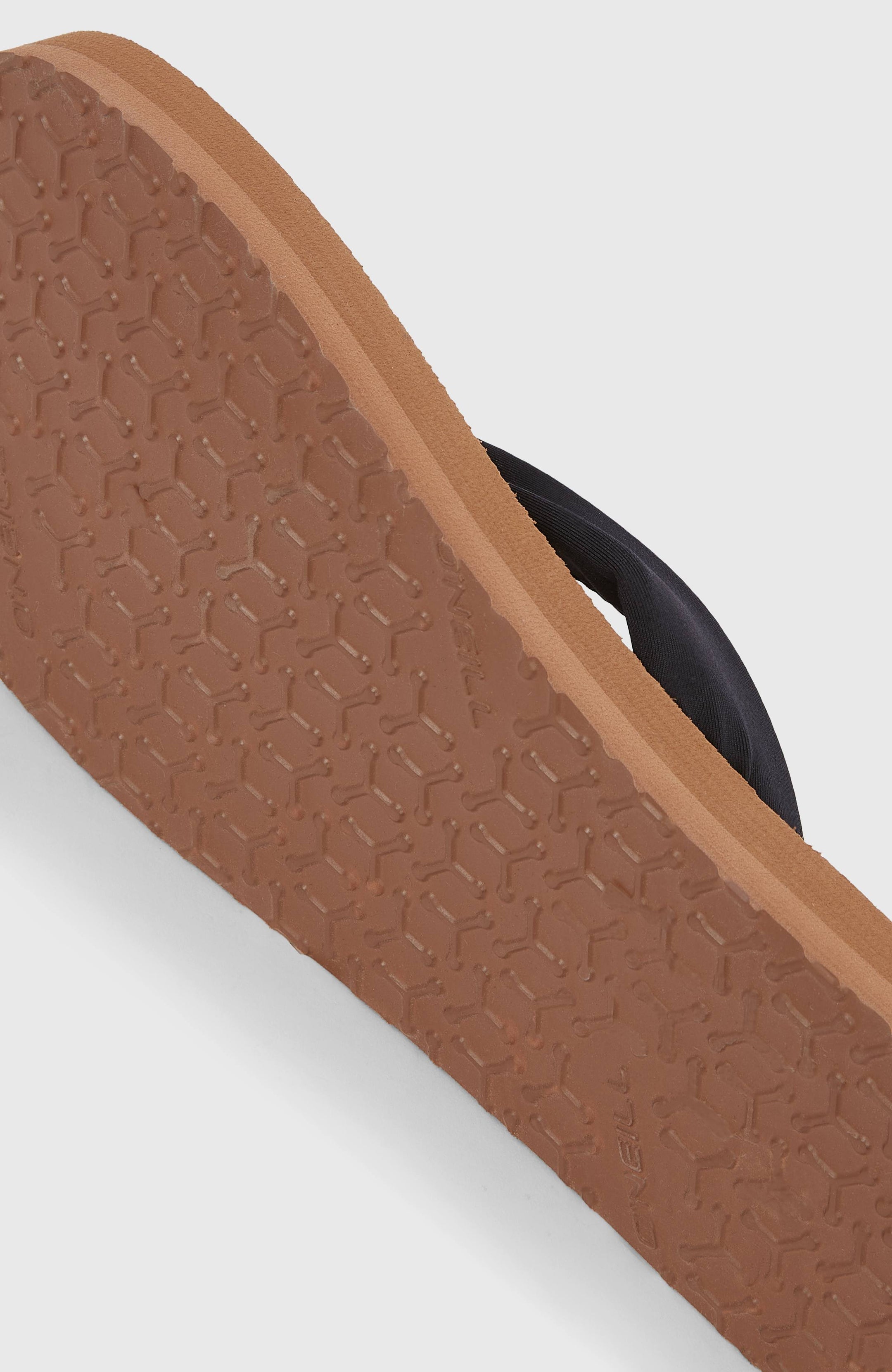 Ditsy Sun Sandals - Black Out