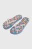 Profile Graphic Sandals - Blue Painted Tropics