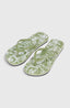 Profile Graphic Sandals - Green Textured Jungle