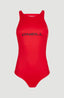 Essentials O'Neill Logo Swimsuit - Red Coat