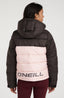 O'Riginals Puffer Jacket - Peach Whip Colour Block