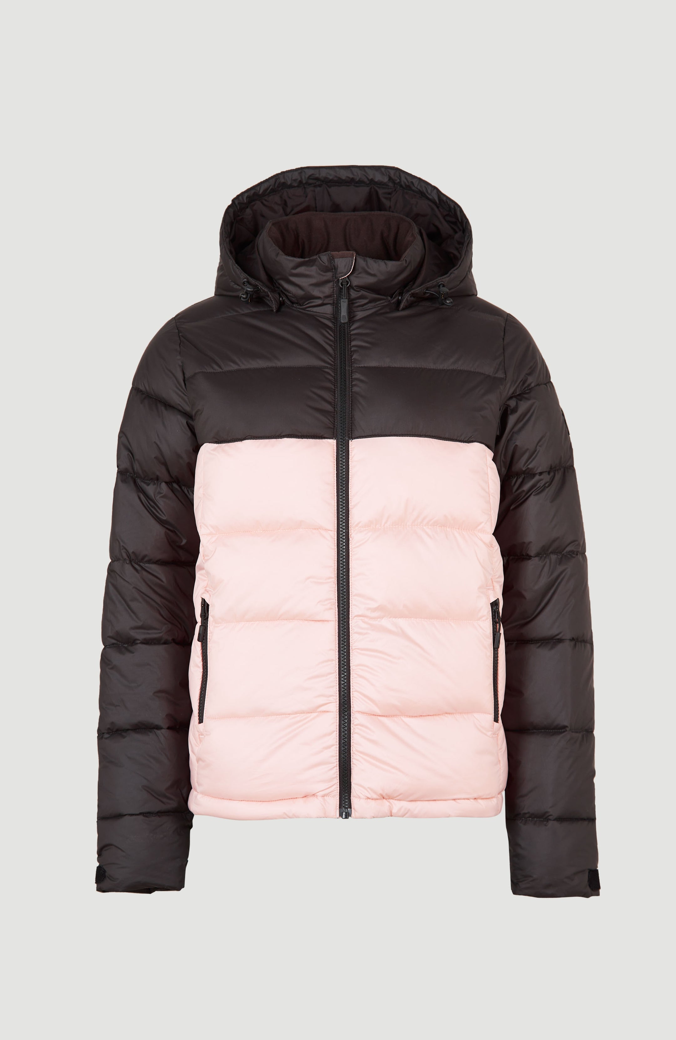 O'Riginals Puffer Jacket - Peach Whip Colour Block