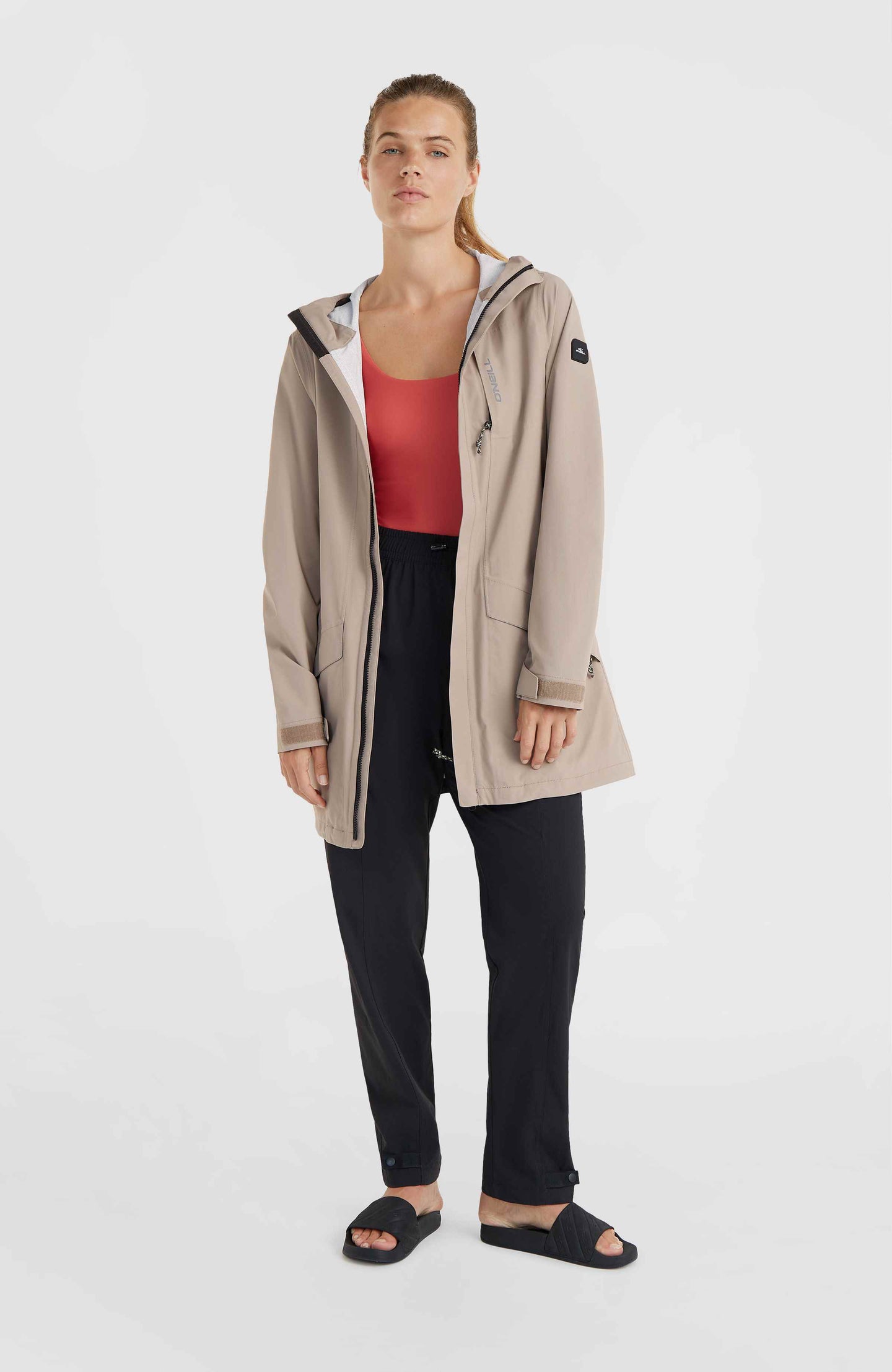 O'Neill Trvlr Series Rain Jacket 10K/10K - Pumpkin Smoke