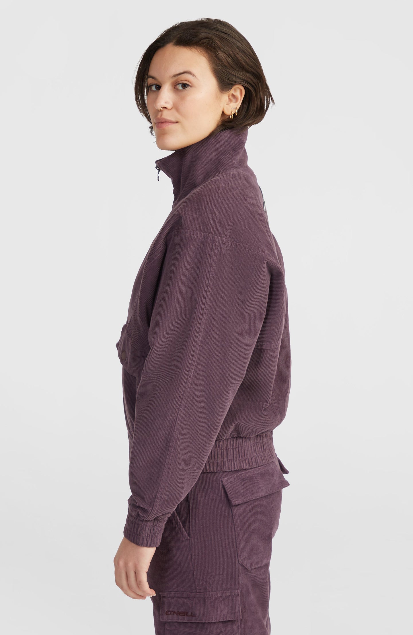Surf Heroes Cord Jacket - Mauve Miracle