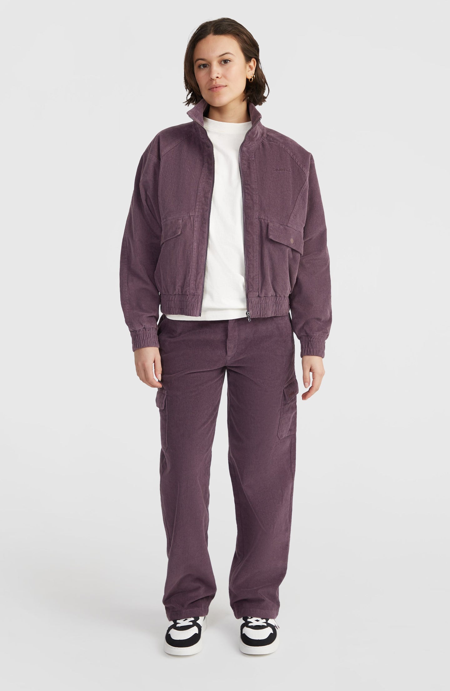 Surf Heroes Cord Jacket - Mauve Miracle