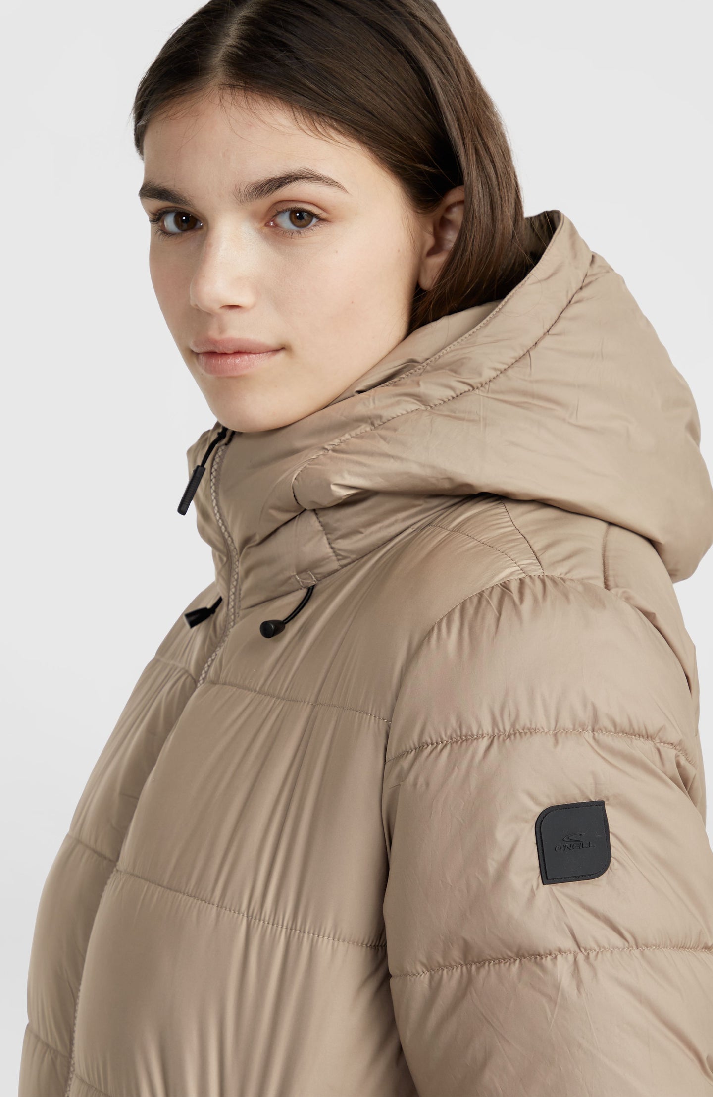O'Riginals Long Puffer Jacket - Concrete