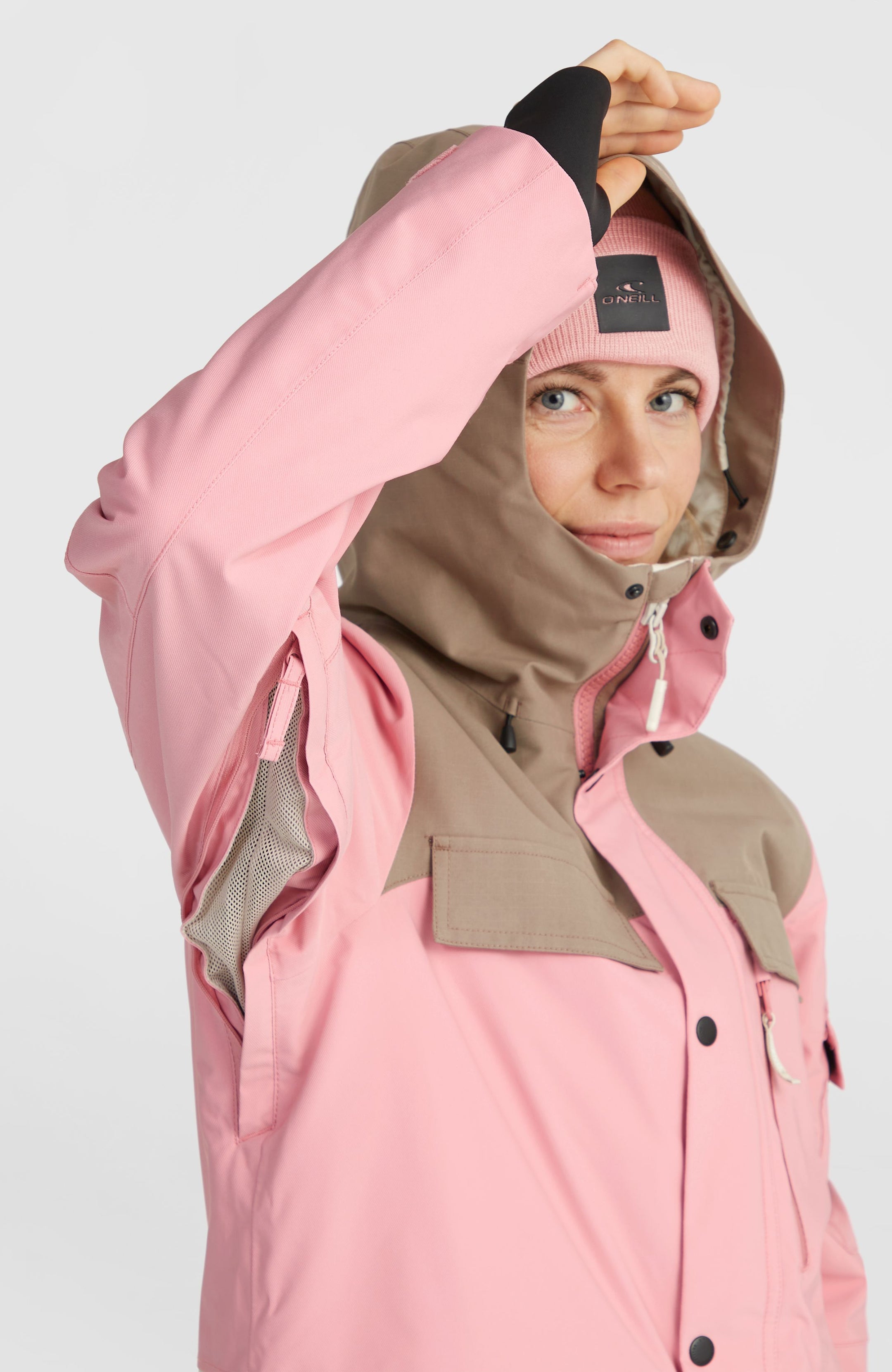 Utility Pro Hybrid Jacket - Genuine Pink Colour Block