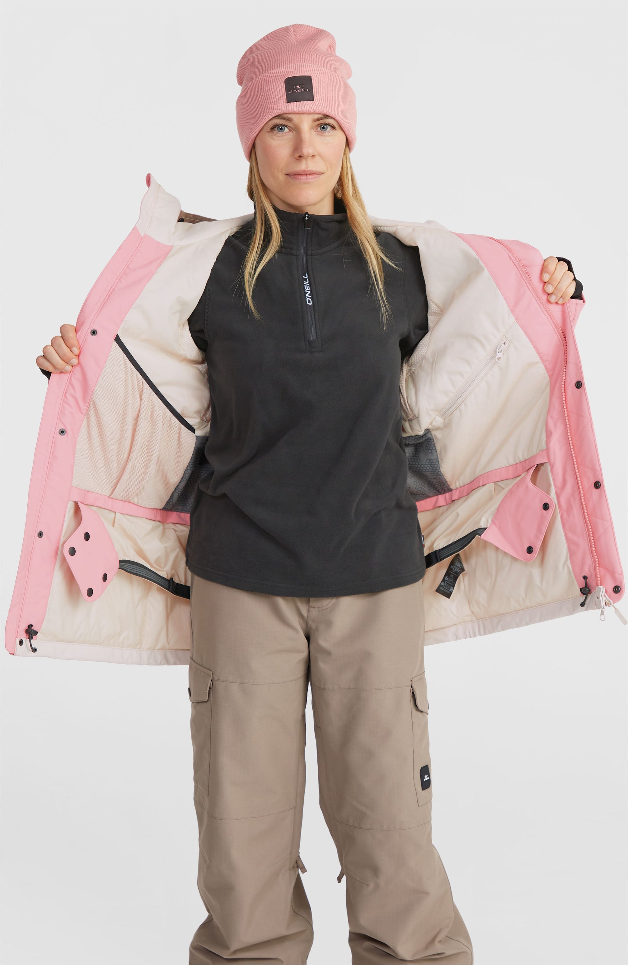 Utility Pro Hybrid Jacket - Genuine Pink Colour Block